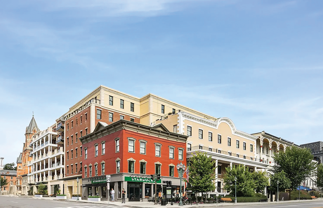 The Adelphi Hotel in Saratoga, New York