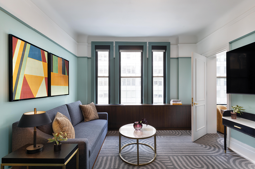 Algonquin John Barrymore Suite living area