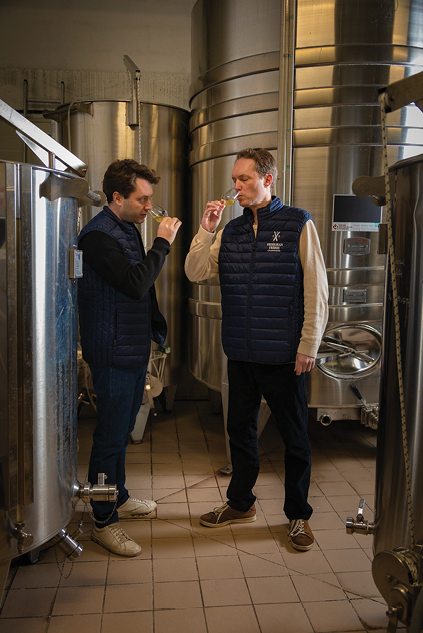 Rodolphe and Richard Frerejean-Taittinger